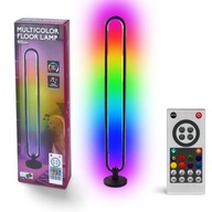 LAMPA PODŁOGOWA LED RGB 105cm Dynamiczna zmiana kolorów Pilot