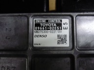 Toyota Auris I 1.6 VVTI sterownik komputer silnika 89661-02E51 Denso