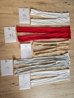 zestaw legginsy getry rajstopy bez stopek dla dziewczynki 5 szt.