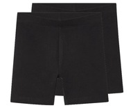 Legginsy dziecięce z bawełną, 2 pary kolarki 122/128 smart start