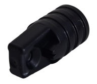 Lego 6265699 53923 1x2 Cylinder Zaczep Czarny 3szt