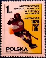 Fi. 2292 2293 Mistrzostwa Świata i Europy w hokeju na lodzie w Katowicach.