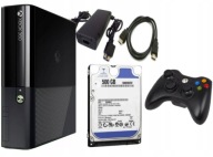RGH ! KONSOLA XBOX 360 SLIM E 500GB RGH3 + 2xPAD + KINECT