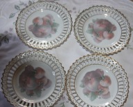 PATERKA** TALERZYK **AŻUR** 4 SZT.