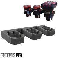 Uchwyt potrójny na akumulator baterię Parkside X12V Team bez blokady