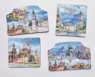 LITWA WILNO magnesy pamiątki 4 sztuki