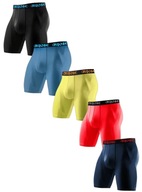 5-pack Bawełniane bokserki męskie długie przylegające M