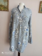 UNISONO KOSZULA z podpinanym rękawem kwiaty 38/40