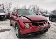 Nissan Juke 2011r, 1.6 Benzyna. Uszkodzony przod. Jezdzi. 1.6 Benzyna