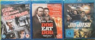 ANATOMIA STRACHU,GENIUSZE ZBRODNI, JIU JITSU 3 x Blu-ray folia Nicolas Cage