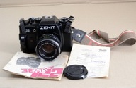 Aparat Zenith ZENIT 122 + MC Helios 44M-7 z papierami OKAZJA