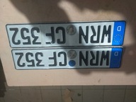tablice rejstracyjne kolekcjonerskie
