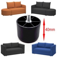 NOGA STOPKA TAPICERSKA 40MM NA GWINT DO SOF IKEA LINDAKRA SKOENABAECK