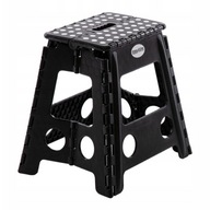 MAŁA DRABINKA STOŁEK TABORET SKŁADANY ANTYPOŚLIZGOWY +40cm WYSOKOŚCI