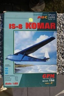 Model kartonowy Kartonowe ABC szybowiec IS-8 Komar nr 3/2002