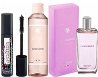 1 x L'Evidence 100 ml woda perfum. + Żel pod prysznic + Tusz Yves Rocher