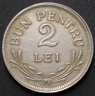 Rumunia 2 lei 1924