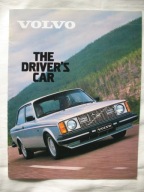SAMOCHÓD VOLVO stary FOLDER REKLAMOWY 1979