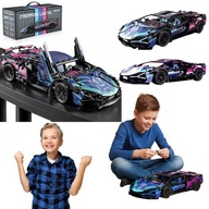 KLOCKI KONSTRUKCYJNE DLA DZIECI LAMBORGHINI SAMOCHOD SPORTOWY WYSCIGOWY XXL