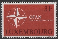 LUKSEMBURG - OTAN - 1969 - CZYSTY **