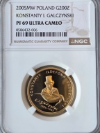 200 zł - Konstanty Ildefons Gałczyński (1905-1953) - NGC PF69