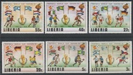 LIBERIA - MŚ 1982 - HISZPANIA - PIŁKA NOŻNA - MUNDIAL - CZYSTE **