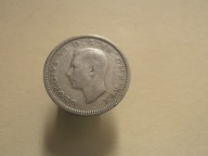 6 pensów 1941 r. srebro.