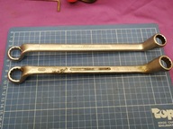 klucze oczkowe dwustronne odgięte DOWIDAT No.2 17x19 RAHSOL No.1 19x18