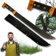 MACZETA NÓŻ KARCZOWNIK TASAK MYŚLIWSKI DO GAŁĘZI ROŚLIN ŻYWOPŁOTU 60CM KOSA