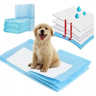 PODKŁADY HIGIENICZNE CHŁONNE MATY DLA PSA KOTA DO SIKANIA 40x60 - 50szt