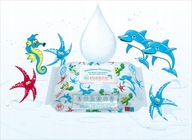 Chusteczki nawilżane dla dzieci i niemowląt 99,8 wody 800 sztuk