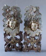 Para reliefów, Amory z XVIII wieku.