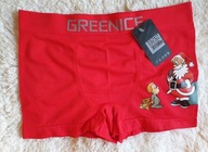 1x BOKSERKI KRÓTKIE Z KRÓTKĄ NOGAWKĄ ŚWIĄTECZNE święta gwiazdka prezent