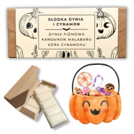 Wosk do Kominka 100% SOJOWY – na Jesień - Słodka dynia i cynamon