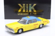 TAXI DODGE MONACO TAXI TEXAS CAB B38 1974 1/18 KK-Scale KKDC181126