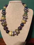 Efektowne korale z akrylu 47 cm