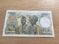 Francuska Afryka Zachodnia - 5000 franków - 1948