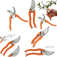 SEKATOR NOŻYCE OGRODOWY DO CIĘCIA GAŁĘZI KWIATÓW KRZEWÓW STALOWY RĘCZNY