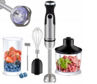 BLENDER RĘCZNY BIOLOMIX HB3302 1200W 5W1 ZESTAW TURBO SZTYFT MOCNY