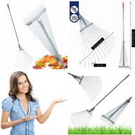 GRABIE METALOWE DRUCIANE REGULOWANE RACZKA TELESKOPOWA OGRODOWE