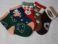 Skarpetki dziecięce bawełniane 5 par 17-21