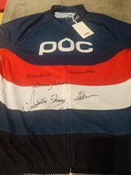 Koszulka kolarska z podpisem Zenona Jaskuły