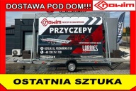 przyczepka reklamowa do wpinania baneru reklama mobilna używana 750 kg