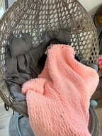 koc wyplatany ręcznie, rękodzieło