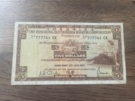 Hong Kong - 5 dolarów - 1967