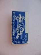 ZHP SZCZECIN KIELCE REPREZENTACJA CHORĄGWI stara ODZNAKA 1976