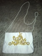 TOREBKA KOMUNIJNA BIAŁO ZŁOTA