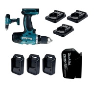 Zestaw UCHWYTÓW 3x narzędzie 3x bateria AKCESORIA DO MAKITY 18V