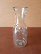 Szklana butelka karafka w stylu vintage Paul Masson Since 1852