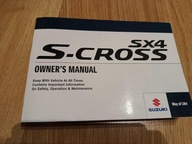 Instrukcja obsługi Suzuki SX4 S-Cross 2018r język angielski